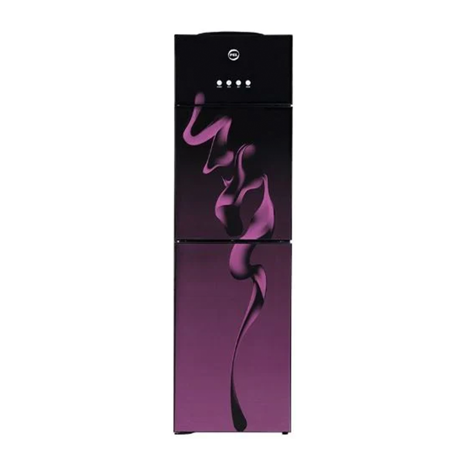 PEL PCWD 525 PB/RB/PMI Curved Glass Door Water Dispenser
