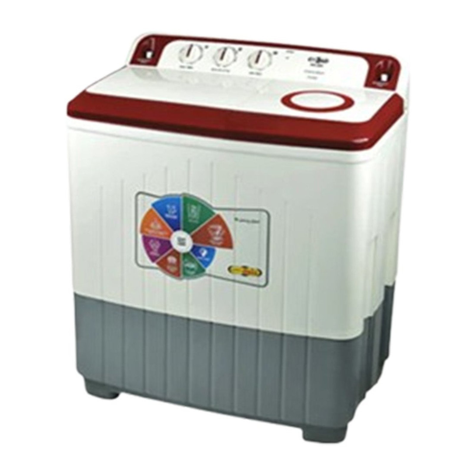 SUPER ASIA Washing Machine SA-280 Grand Wash Twin Tub Semi-Automatic